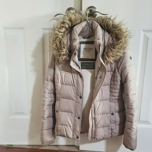AF Warm Cozy Jacket with removable Faux Fur Hood